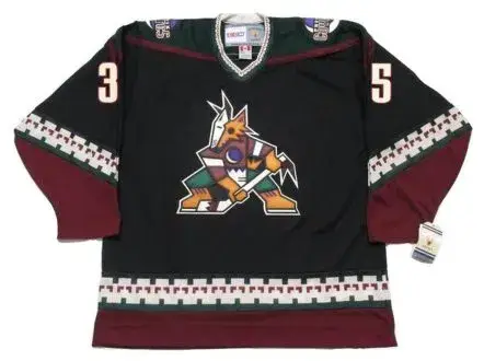 NIKOLAI KHABIBULIN Phoenix Coyotes 1997 CCM Vintage Throwback NHL Hockey Jersey