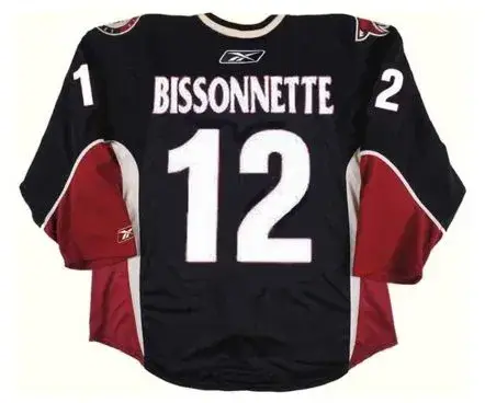 PAUL BISSONNETTE Phoenix Coyotes 2009 REEBOK Alternate Throwback Hockey Jersey 