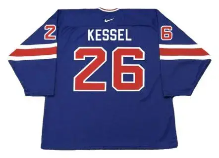 PHIL KESSEL 2004 USA Nike Throwback Hockey Jersey 