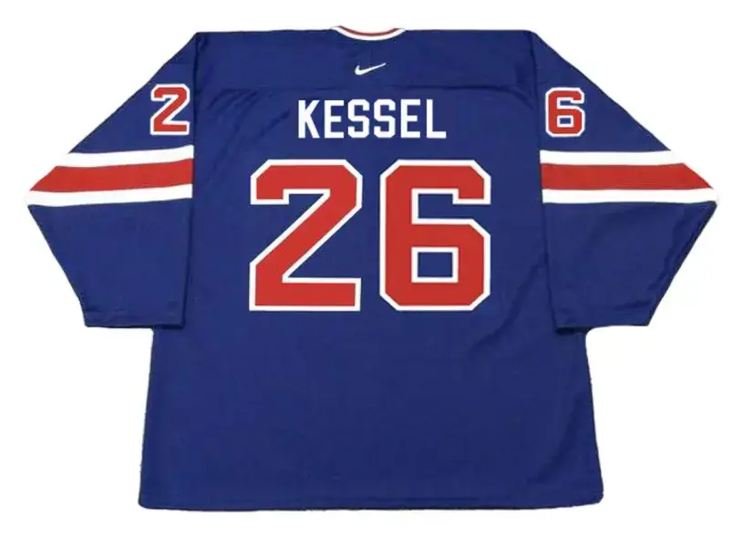 PHIL KESSEL 2004 USA Nike Throwback Hockey Jersey 