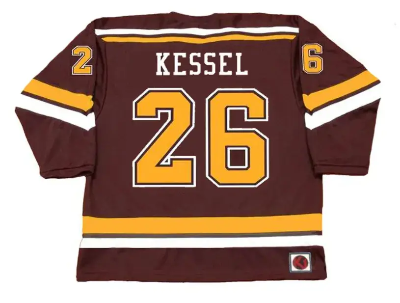 PHIL KESSEL Minnesota Gophers 2005 NCAA Throwback Hockey Jersey 