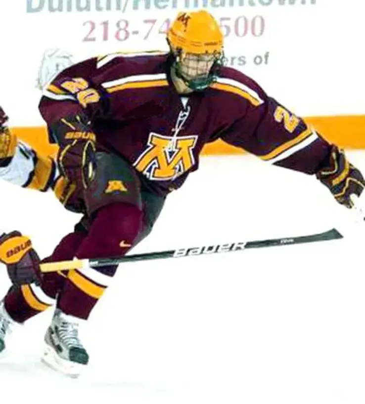 PHIL KESSEL Minnesota Gophers 2005 NCAA Throwback Hockey Jersey 