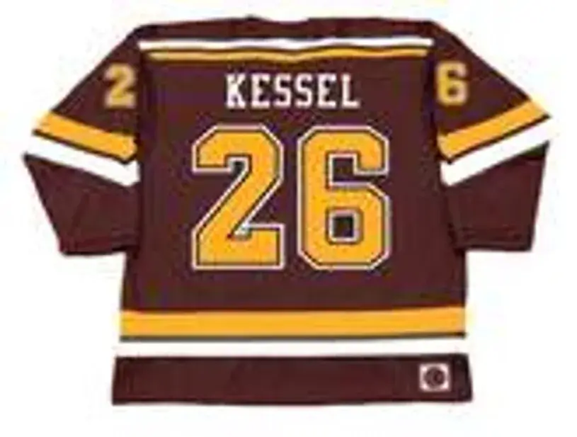 PHIL KESSEL Minnesota Gophers 2005 NCAA Throwback Hockey Jersey 