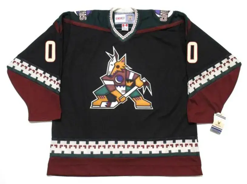 PHOENIX COYOTES 1990’s CCM Vintage NHL Jersey Customized “Any Name & Number(s)”