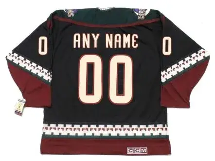 PHOENIX COYOTES 1990’s CCM Vintage NHL Jersey Customized “Any Name & Number(s)” 