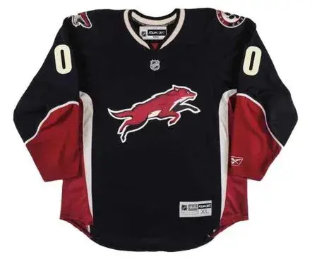PHOENIX COYOTES 2009 Reebok Alternate Home Jersey Customized “Any Name & Number(s)”