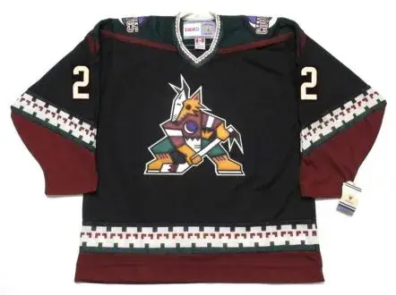 RICK TOCCHET Phoenix Coyotes 1998 CCM Vintage Throwback NHL Hockey Jersey