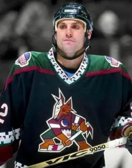 RICK TOCCHET Phoenix Coyotes 1998 CCM Vintage Throwback NHL Hockey Jersey 