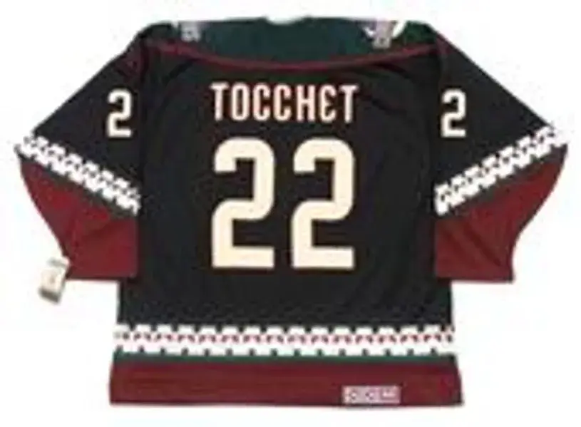 RICK TOCCHET Phoenix Coyotes 1998 CCM Vintage Throwback NHL Hockey Jersey 
