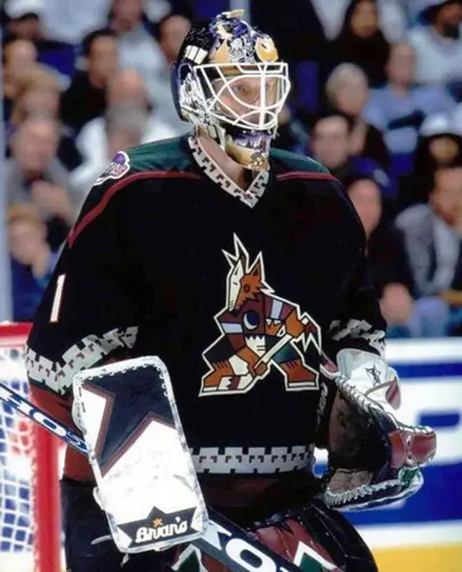SEAN BURKE Phoenix Coyotes 2001 CCM Vintage Throwback NHL Hockey Jersey 