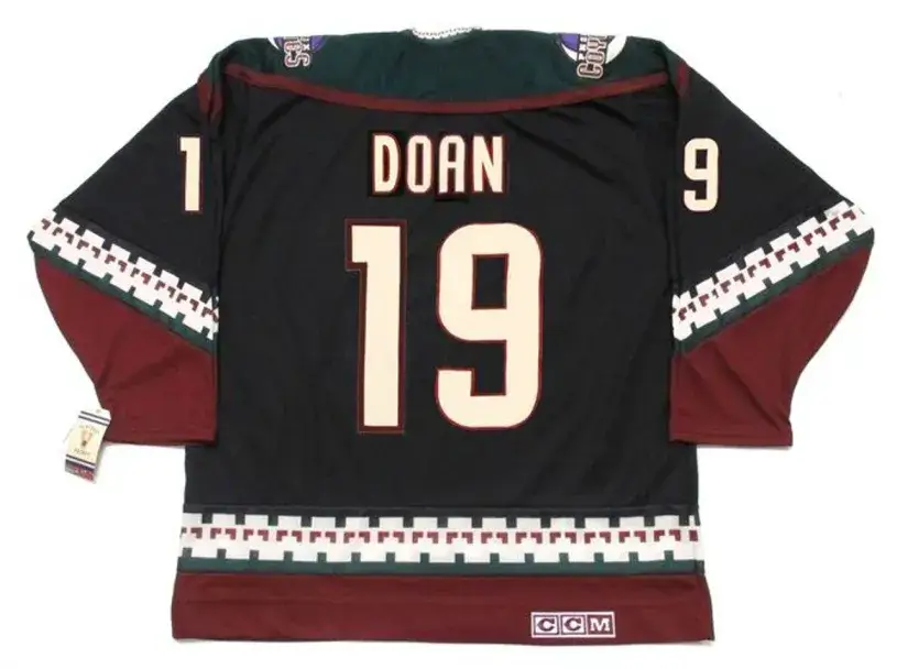 SHANE DOAN Phoenix Coyotes 1998 CCM Vintage Throwback NHL Hockey Jersey 