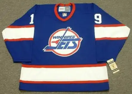 SHANE DOAN Winnipeg Jets 1995 CCM Vintage Throwback Away NHL Hockey Jersey
