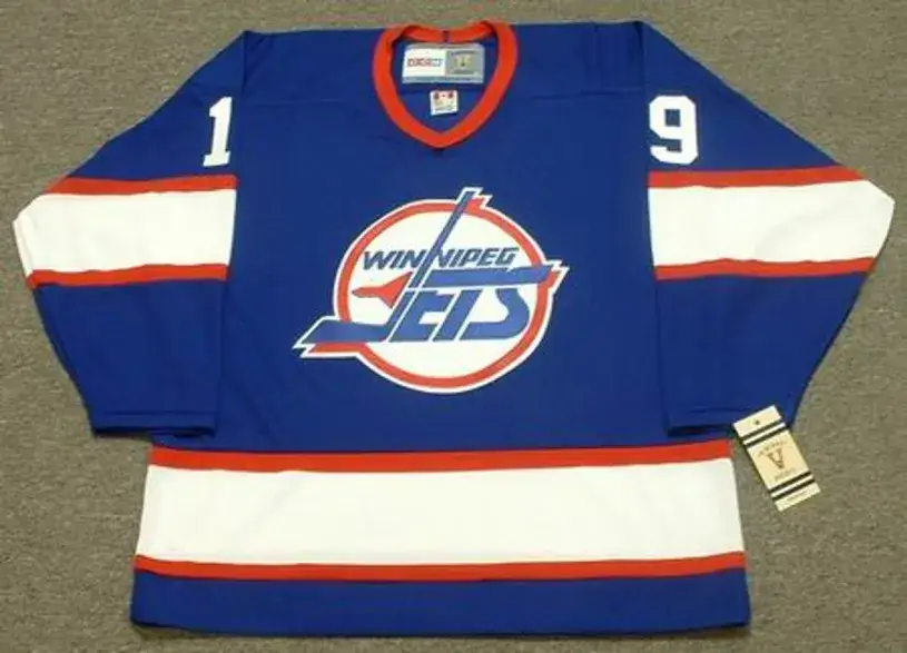 SHANE DOAN Winnipeg Jets 1995 CCM Vintage Throwback Away NHL Hockey Jersey