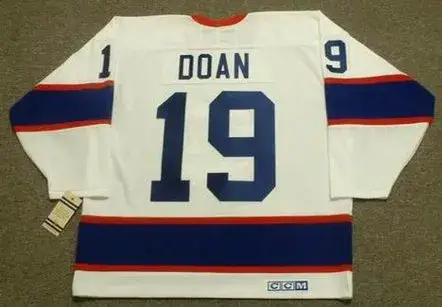 SHANE DOAN Winnipeg Jets 1995 CCM Vintage Throwback Home NHL Hockey Jersey 