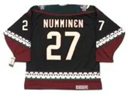 TEPPO NUMMINEN Phoenix Coyotes 2002 CCM Vintage Throwback NHL Hockey Jersey 