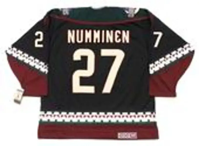 TEPPO NUMMINEN Phoenix Coyotes 2002 CCM Vintage Throwback NHL Hockey Jersey 