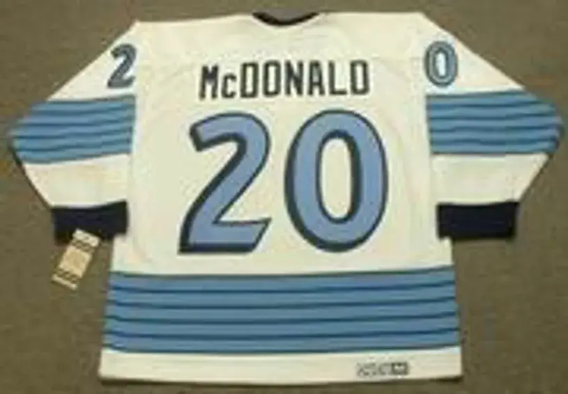 AB McDONALD Pittsburgh Penguins 1967 Away CCM Vintage Throwback NHL Hockey Jersey 
