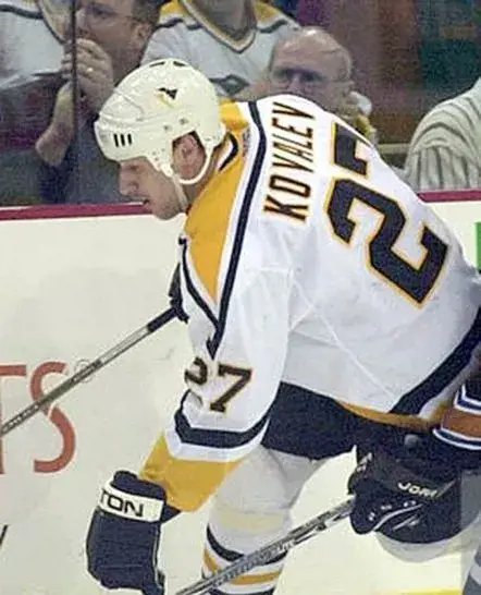 ALEX KOVALEV Pittsburgh Penguins 2000 Home CCM Throwback NHL Jersey 