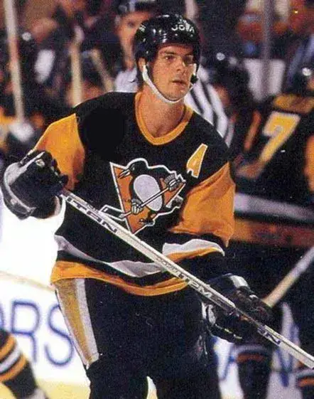 BOB ERREY Pittsburgh Penguins 1992 Away CCM Throwback NHL Hockey Jersey 