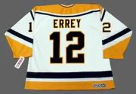 BOB ERREY Pittsburgh Penguins 1993 Home CCM Throwback NHL Hockey Jersey 
