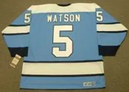BRYAN WATSON Pittsburgh Penguins 1969 Away CCM Throwback NHL Hockey Jersey 