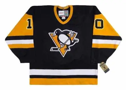 DAN QUINN Pittsburgh Penguins 1988 Away CCM Throwback NHL Hockey Jersey