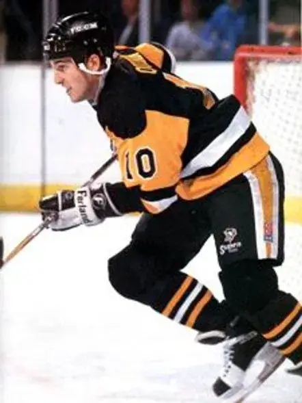 DAN QUINN Pittsburgh Penguins 1988 Away CCM Throwback NHL Hockey Jersey 