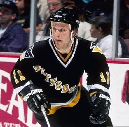 DARIUS KASPARAITIS Pittsburgh Penguins 1996 Away CCM Throwback NHL Hockey Jersey 