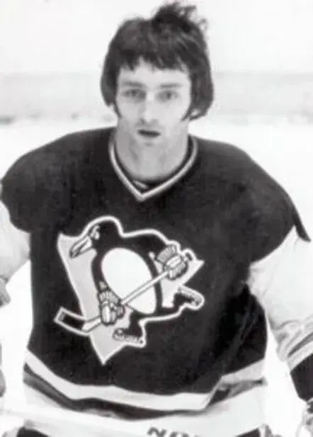 DAVE BURROWS Pittsburgh Penguins 1977 Home CCM Throwback NHL Hockey Jersey 