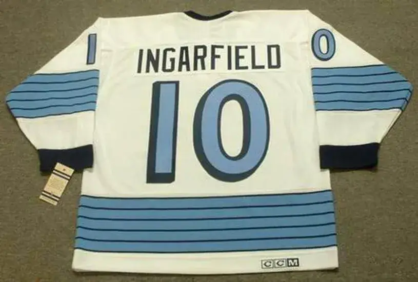 EARL INGARFIELD Pittsburgh Penguins 1967 CCM Vintage Away NHL Hockey Jersey 