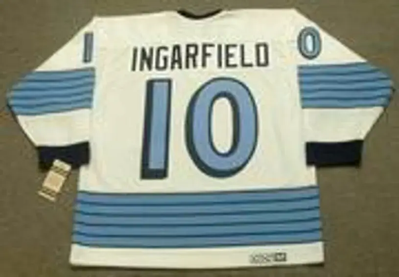 EARL INGARFIELD Pittsburgh Penguins 1967 CCM Vintage Away NHL Hockey Jersey 