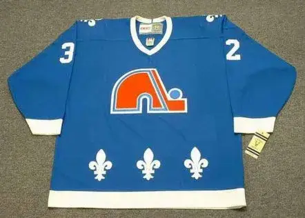 DALE HUNTER Quebec Nordiques 1985 Away CCM Throwback NHL Hockey Jersey