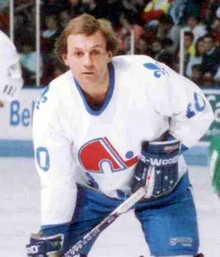 GUY LAFLEUR Quebec Nordiques 1990 Home CCM Vintage Throwback Hockey Jersey 
