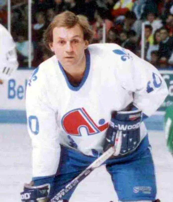 GUY LAFLEUR Quebec Nordiques 1990 Home CCM Vintage Throwback Hockey Jersey 