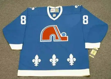 JOE SAKIC Quebec Nordiques 1988 Away CCM Throwback NHL Hockey Jersey
