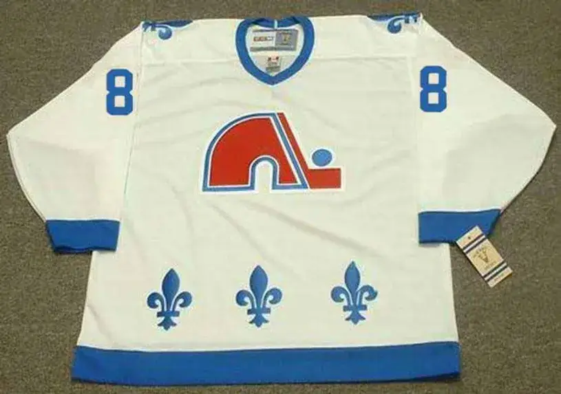 JOE SAKIC Quebec Nordiques 1988 Home CCM Throwback NHL Hockey Jersey