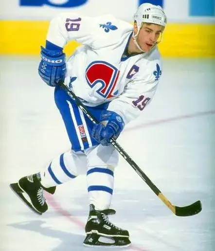 JOE SAKIC Quebec Nordiques 1992 Home CCM Throwback NHL Hockey Jersey 