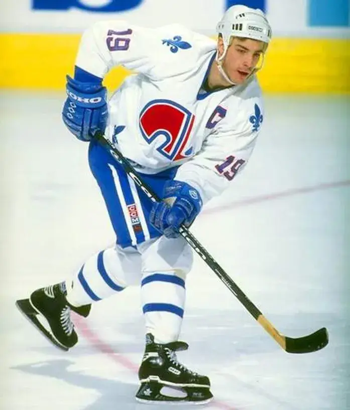 JOE SAKIC Quebec Nordiques 1992 Home CCM Throwback NHL Hockey Jersey 
