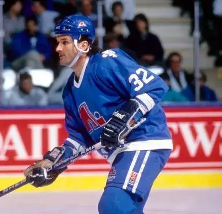 LUCIEN DEBLOIS Quebec Nordiques 1989 Away CCM Throwback NHL Hockey Jersey 