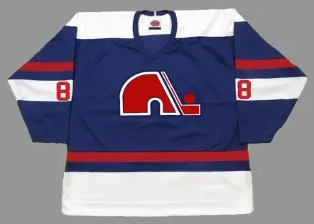 MARC TARDIF Quebec Nordiques 1974 WHA Throwback Hockey Jersey