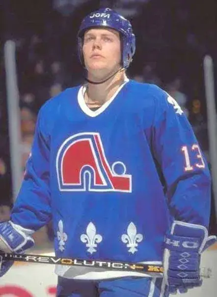 MATS SUNDIN Quebec Nordiques 1991 Away CCM Throwback NHL Hockey Jersey 