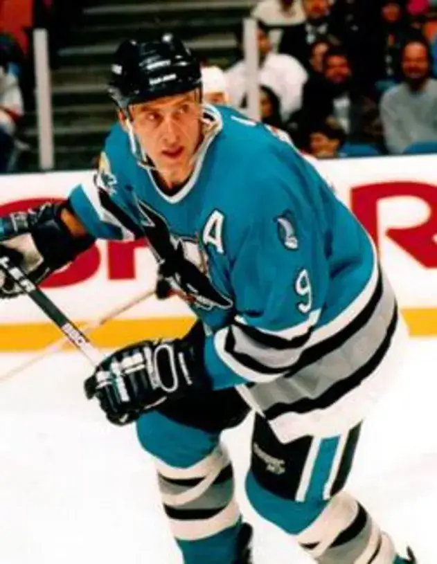 BERNIE NICHOLLS San Jose Sharks 1997 CCM Vintage Throwback NHL Hockey Jersey 
