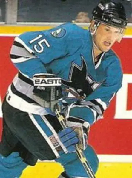 CRAIG JANNEY San Jose Sharks 1995 CCM Vintage Throwback NHL Hockey Jersey 