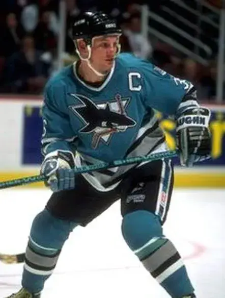 JEFF ODGERS San Jose Sharks 1995 CCM Vintage Throwback NHL Hockey Jersey 