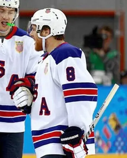 JOE PAVELSKI 2014 USA Nike Olympic Throwback Hockey Jersey 