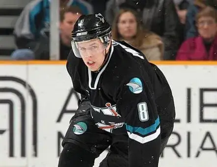 JOE PAVELSKI San Jose Sharks 2007 CCM Throwback Alternate NHL Jersey 