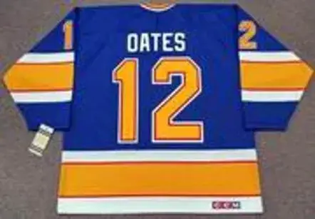 ADAM OATES St. Louis Blues 1989 CCM Vintage Throwback NHL Hockey Jersey 