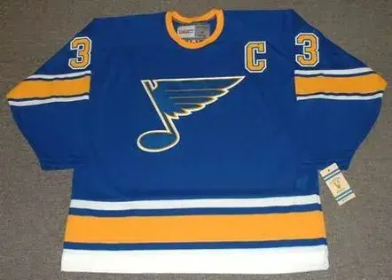 AL ARBOUR St. Louis Blues 1967 CCM Vintage Throwback NHL Hockey Jersey
