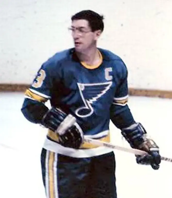 AL ARBOUR St. Louis Blues 1967 CCM Vintage Throwback NHL Hockey Jersey 