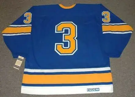 AL ARBOUR St. Louis Blues 1967 CCM Vintage Throwback NHL Hockey Jersey 